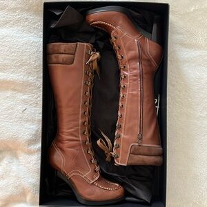 Cole Haan Lace Up Boots